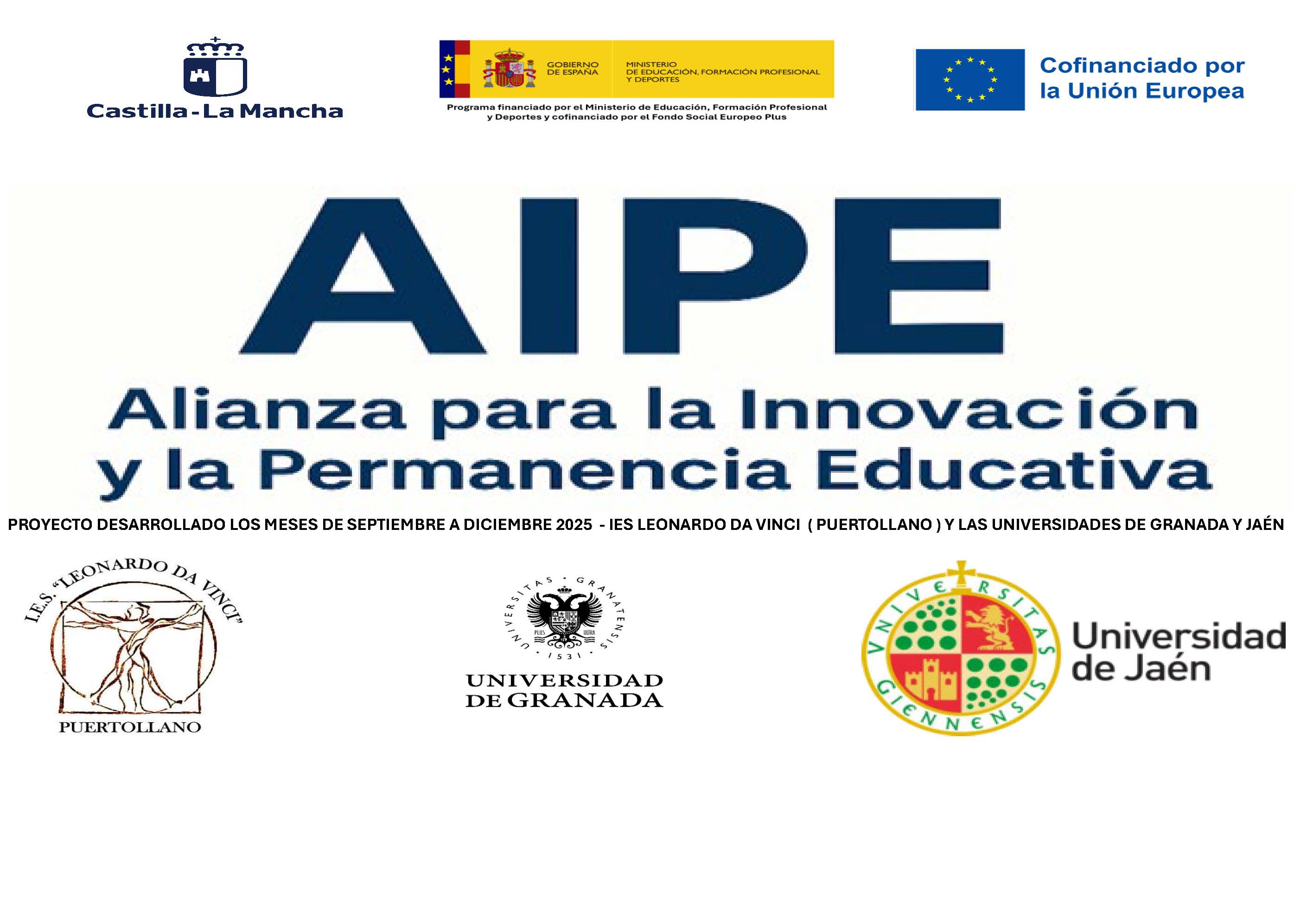 Cartel Informativo del Proyecto de Innovación AIPE